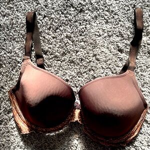 Wacoal 32DD Brown Underwire Bra